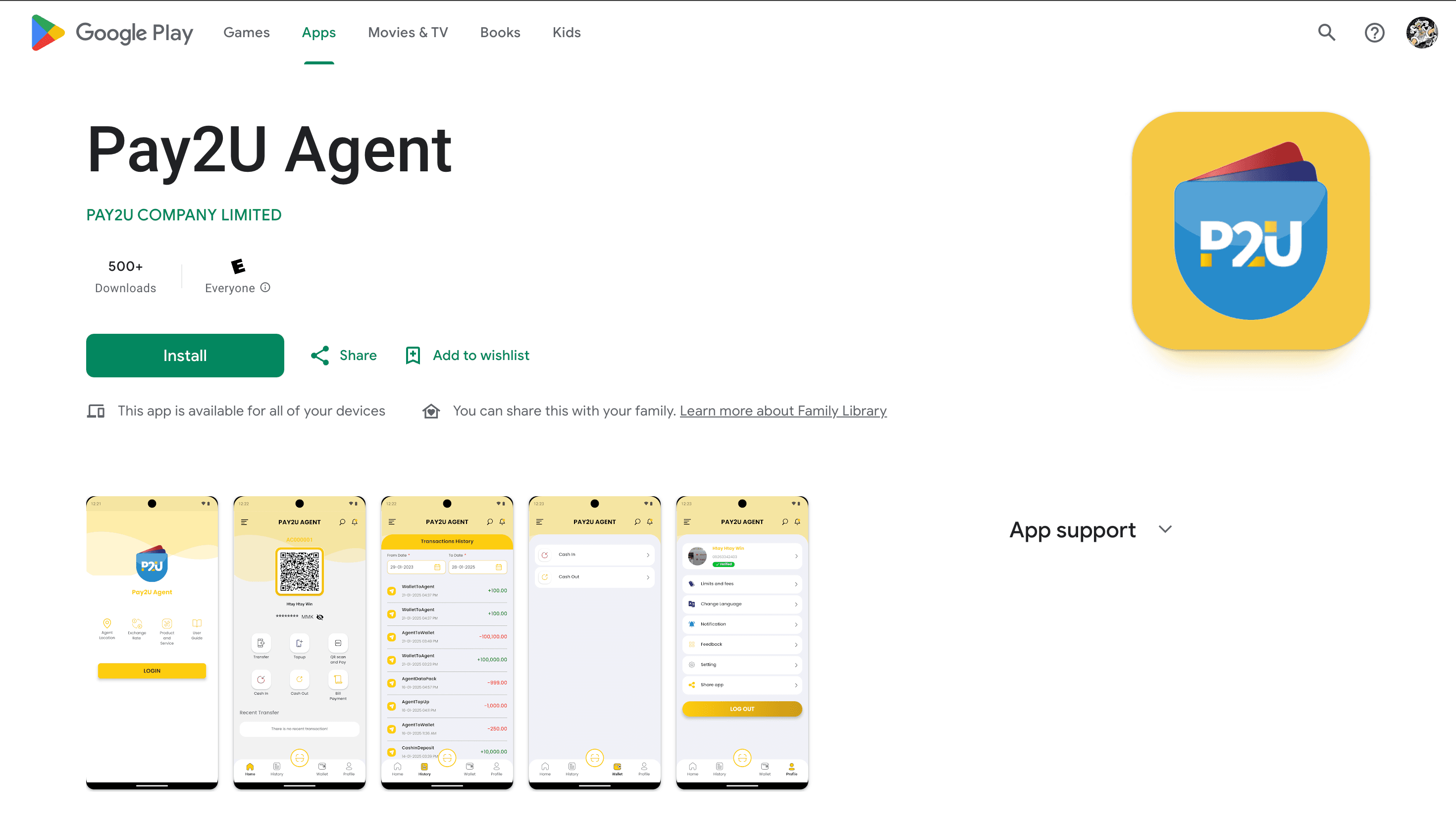Pay2U Agent